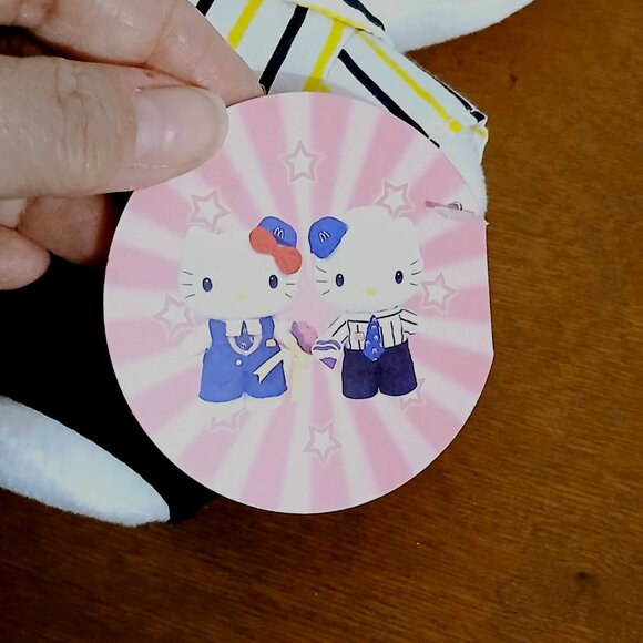 Vintage Sanrio Hello Kitty DEAR DANIEL plush doll MCDONALD'S wedding new 2000 - Picture 5 of 6